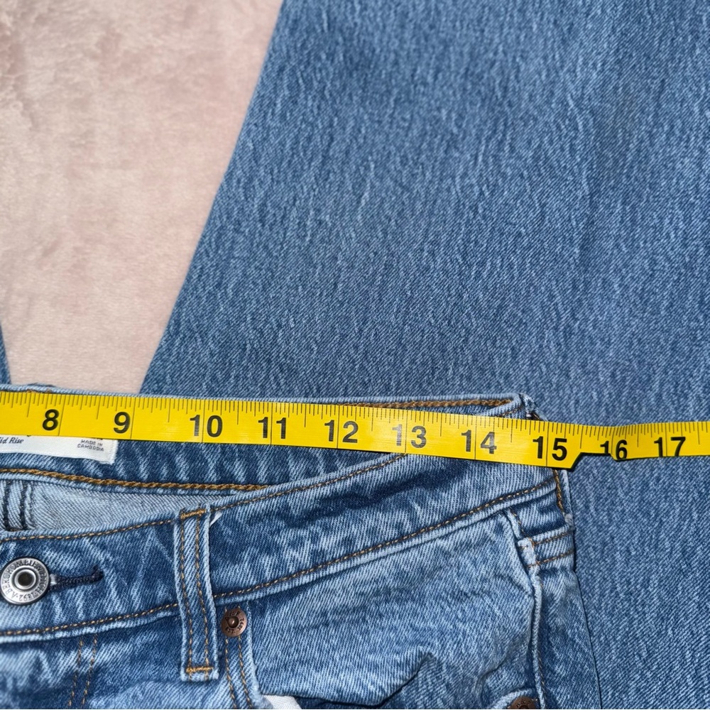 Abercrombie & fitch the 90s straight mid rise Jean 29/8/XL/L33 - Picture 8 of 11